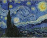 Royal & Langnickel Set pictura pe panza Vincent van Gogh, Starry Night (POMA4) Carte de colorat