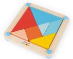 Janod Origami Tangram cu șabloane de 25 de cărți din seria Montessori (J05070)