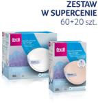 Lovi Lovi, Discreet Elegance, Tampoane pentru san, alb, 60 buc. + bej, 20 buc