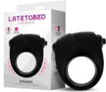 LATETOBED Romeri Ring + Vibrating Bullet Silicone Black