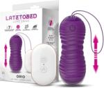 LATETOBED Orio Huevo Vibrating & Telescopic Up & Down Movement Remote Control Purple