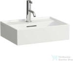 Laufen Kartell 45x34 cm-es csiszolt aljú mosdó LCC Active bevonattal, fehér H818330A001041 (H818330A001041)