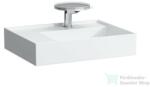 Laufen Kartell By Laufen 60x46 cm-es mosdó, bal oldali polccal, matt fehér H8103357571111 (H8103357571111)