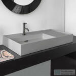 Laufen Kartell By Laufen 90x46 cm-es csiszolt aljú mosdó 1 csaplyukkal, Matt szürke H8183387591111 (H8183387591111)