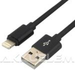 everActive USB-IPhone kábel 2, 4A 1m vászon borít (CBB-1IB)