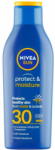 Nivea Sun Protect & Moisture Hidratáló lotion barnuláshoz 30 200 ml