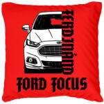 printfashion Ford Focus saját névvel - Párnahuzat, Díszpárnahuzat - Piros (13253052)