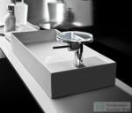 Laufen Kartell By Laufen 75x35 cm-es mosdótál 1 csaplyukkal, LCC bevonattal, fehér H812332A001111 (H812332A001111)