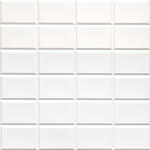 ANRO Wall Flexpanel PVC falburkoló lap - Csempe (selyem fehér) (TP10009956 - The North Pole)