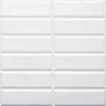 ANRO Wall Flexpanel PVC falpanel - Metró csempe, fehér fugával (TP10014036 - White Seam)