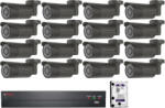  16 kamerás varifokális HDCVI CP PLUS rendszer