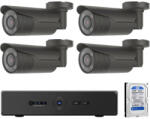  4 kamerás varifokális HDCVI CP PLUS rendszer