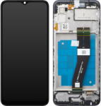 Samsung Piese si componente Display - Touchscreen Samsung Galaxy A03 A035F, Cu Rama, Varianta Europa, Negru, Service Pack GH81-21626A (GH81-21626A) - pcone