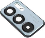 OPPO Piese si componente Geam Camera Spate - Rama Camera Spate Oppo Reno6 5G, Wide + Ultrawide + Macro, Albastru (Aurora Blue) (gcam/Reno6/5G/al)