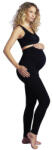  Carriwell Pocakra húzható kismama leggings - Fekete (S méret) - babylion