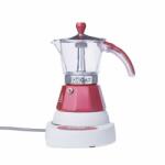 G.A.T. G. A. T. Vintage 2-4 ceainic electric moka roșu