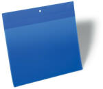 Durable Mágneses dokumentum tároló zseb A4, fekvő, 10 db/csomag, Durable Neodym kék (174807) - iroszer24