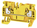  Weidmüller 1521940000 A2C 2.5 YL Átvezető sorkapocs, PUSH IN, 2.5 mm2; , 800 V, 24 A, Sárga (1521940000)
