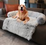 Pet-Bed kutyaágy kanapéra, kanapévédő kutyaágy, szürke, S méret (76 x 76 x 15 cm)