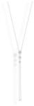 Victoria ékszer Victoria nyaklánc ezüst színű, kövekkel, rozsdamentes acél, 47 cm