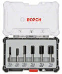 Bosch 6 részes horonymaró készlet 6mm 2607017465 (2607017465)