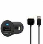 Belkin autós töltő adapter + USB adatkábel iPhone/iPod (F8Z571cw03)