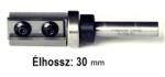 Massive Tools cserelapkás tisztítómaró 4 élű D19, d8, L68, l30mm (2431)
