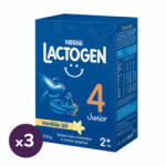 Lactogen Nestlé Lactogen 4 Junior vaníliás tejalapú italpor vitaminokkal és ásványi anyagokkal 24 hó+ (3x500 g)