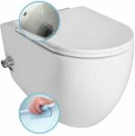 Sapho INFINITY fali WC bidé funkcióval, hidegvizes, Rimless, 36, 5x53 cm (10NFS1001I) (10NFS1001I)