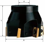 FERVI Cap de frezat la 90 grd cu placute schimbabile 40-100 mm F302 (90 grade)