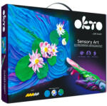 OKTO Set pictura 3D cu argila usoara, 30*40cm - Water Lilies (OK10003)