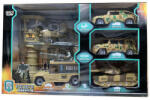 Magic Toys Katonai főhadiszállás 5db járművel, fény és hang effektekkel MKL375404