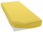  Baby Shop pamut, gumis lepedő 60*120 - 70*140 cm-es matracra használható - mustársárga - babastar