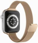 Techsuit (W034) - Apple Watch 42 mm/44 mm/45 mm/49 mm Fém óraszíj - Arany