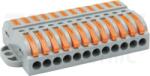 Tracon Csavar nélküli vezetékösszekötő, toldó, nyitható 0, 5-4mm2, 32A, 400VAC 12P (OVOFT1212)