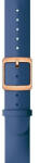 Withings Move Silicone Wristband Deep Blue & Rose Gold (3700546706240)