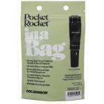 Doc Johnson in a Bag Pocket Rocket Black Vibrator