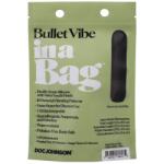 Doc Johnson in a Bag Vibrating Bullet Black Vibrator