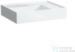 Laufen Kartell By Laufen 60x46 cm-es csaplyuk nélküli mosdó, speciálisan fedett lefolyóval, matt fehér H8103347571121 (H8103347571121)