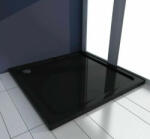Rea Savoy akril zuhanytálca 90x90 cm szifonnal, fekete REA-K4803 (REA-K4803)