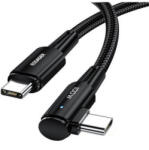 Essager Cablu USB Type-C la Type-C Essager 200CM right angle - 100W