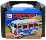 Magic Toys Campervan busz modell fém építőjáték 348db-os szett bőröndben MKL524597
