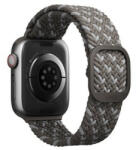 UNIQ Aspen Designer Edition fonott szíj Apple Watch 42/44/45/49mm, szürke (UNIQ-45MM-ASPDEPGRY) - redmobilshop
