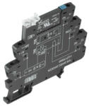 Weidmüller 1126920000 TOS 5VDC 48VDC0, 1A, Szilárdtest relé 1 záró érintkező (Bipoláris tranzisztor) , 5V DC +/-20 % vezérlőfeszültség, 0. . 48V DC kapcsolási feszültség, 100 mA folytonos áram, csavaros csatlako