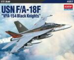 Academy USN F/A-18F VFA-154 BLACK KNIGHTS 1: 72 (12577)