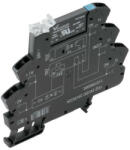 Weidmüller 1127050000 TOZ 24VDC 48VDC0, 1A, Szilárdtest relé 1 záró érintkező (Bipoláris tranzisztor) , 24V DC +/-20 % vezérlőfeszültség, 0. . 48V DC kapcsolási feszültség, 100 mA folytonos áram, húzókengyeles c