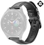 DUX DUCIS pótszíj (univerzális, 20 mm, valódi bőr) SÖTÉTBARNA Huawei Watch GT 2 42mm, Samsung Galaxy Watch Active 2 44mm (SM-R820N), Samsung Galaxy Watch Active 2 40mm (SM-R830N), Samsung Galax (GP-133935)