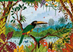 Pieces & Peace - Puzzle Araçari à Collier - 1 500 piese Puzzle