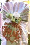 OrsiDekor Növény koszorús Mrs fa dekoráció esküvőre