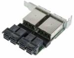 Supermicro AOM-SAS3-16I16E 16-port Mini SAS HD Int-to-Ext cable adapter w/ FH brack (AOM-SAS3-16I16E)